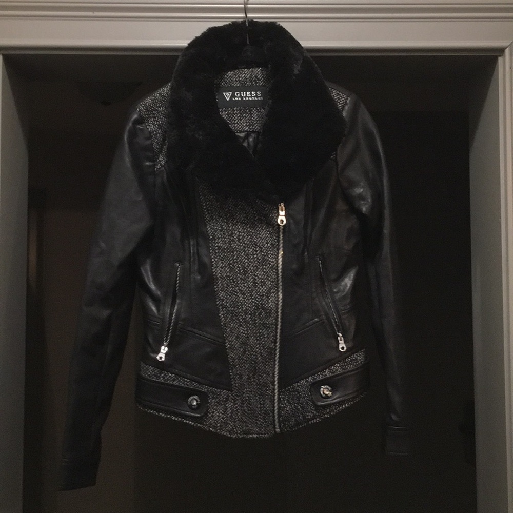 Guess Los Angeles Black Coat